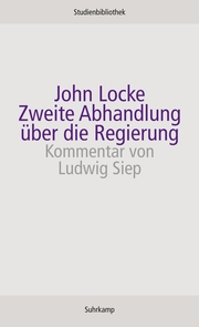 John Locke: Zweite Abhandlung über die Regierung - Cover