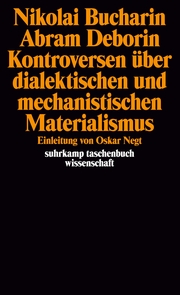 Nikolai Bucharin/ Abram Deborin. Kontroversen über dialektischen und mechanistischen Materialismus - Cover