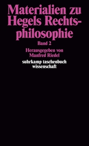 Materialien zu Hegels Rechtsphilosophie 2