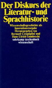 Der Diskurs der Literatur- und Sprachhistorie - Cover