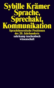 Sprache, Sprechakt, Kommunikation - Cover