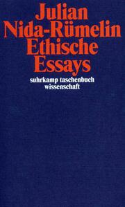 Ethische Essays - Cover