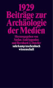 1929 Beiträge zur Archäologie der Medien