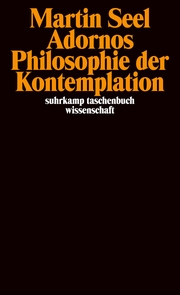 Adornos Philosophie der Kontemplation - Cover