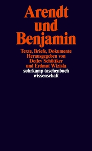 Arendt und Benjamin - Cover