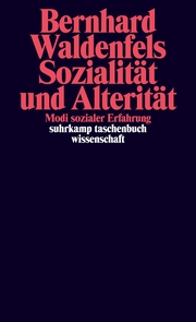 Sozialität und Alterität - Cover