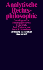 Analytische Rechtsphilosophie. - Cover