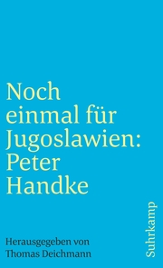 Noch einmal für Jugoslawien: Peter Handke - Cover