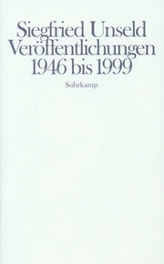 Veröffentlichungen 1946 bis 1999