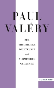 Paul Valéry: Zur Theorie der Dichtkunst und vermischte Gedanken - Cover