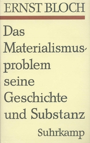 Das Materialismusproblem, seine Geschichte und Substanz - Cover