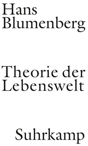 Theorie der Lebenswelt - Cover