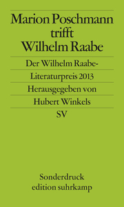 Marion Poschmann trifft Wilhelm Raabe - Cover