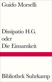 Dissipatio H.G. oder Die Einsamkeit - Cover