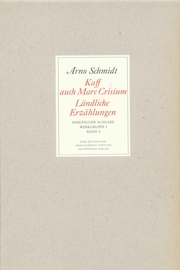 Bargfelder Ausgabe. Werkgruppe I. Romane, Erzählungen, Gedichte, Juvenilia - Cover