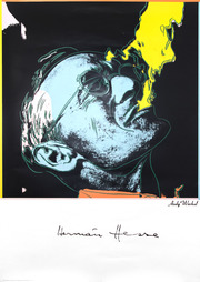 Poster Hermann Hesse 'Andy Warhol' (A1)