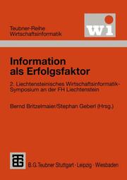 Information als Erfolgsfaktor - Cover