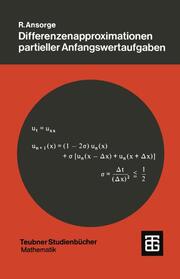 Differenzenapproximationen partieller Anfangswertaufgaben - Cover