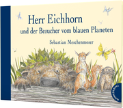 Herr Eichhorn und der Besucher vom blauen Planeten - Cover