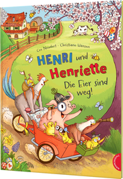 Henri und Henriette - Die Eier sind weg! - Cover