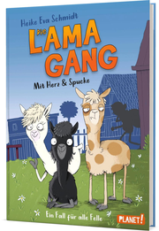 Die Lama-Gang - Ein Fall für alle Felle von Heike Eva Schmidt (gebundenes Buch)