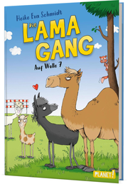 Die Lama-Gang. Mit Herz & Spucke 2: Auf Wolle 7 - Cover