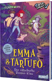 Emma & Tartufo - Der rätselhafte Bienen-Klau - Cover