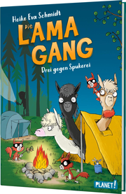 Die Lama-Gang - Drei gegen Spukerei - Cover