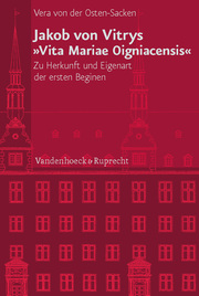 Jakob von Vitrys 'Vita Mariae Oigniacensis' - Cover