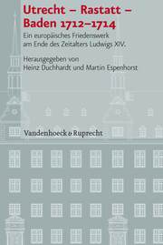 Utrecht - Rastatt - Baden, 1712-1714 - Cover