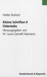 Kleine Schriften, Teil 2: Orientalia - Cover