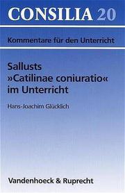 Sallusts 'Catilinae coniuratio' im Unterricht
