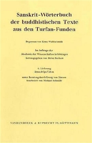 Sanskrit-Wörterbuch der buddhistischen Texte aus den Turfan-Funden. Lieferung 4