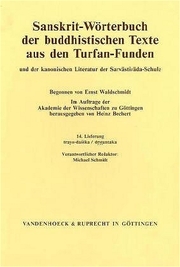 Sanskrit-Wörterbuch der buddhistischen Texte aus den Turfan-Funden. Lieferung 14