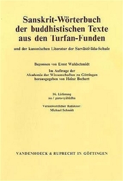 Sanskrit-Wörterbuch der buddhistischen Texte aus den Turfan-Funden. Lieferung 16