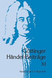 Göttinger Händel-Beiträge XI