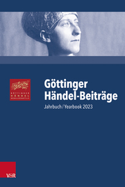 Göttinger Händel-Beiträge, Band 24 - Cover