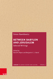 Between Babylon and Jerusalem - Cover