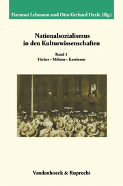 Nationalsozialismus in den Kulturwissenschaften 1 - Cover