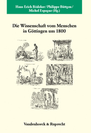 Die Wissenschaft vom Menschen in Göttingen um 1800 - Cover