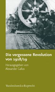 Die vergessene Revolution von 1918/19 - Cover