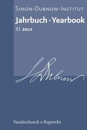Jahrbuch 2012 Simon-Dubnow-Instituts/Simon Dubnow Institute Yearbook 2012