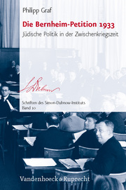 Die Bernheim-Petition 1933 - Cover