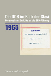 Die DDR im Blick der Stasi 1965 - Cover