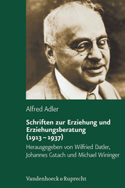Schriften zur Erziehung und Erziehungsberatung (1913-1937) - Cover