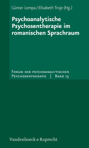 Psychoanalytische Psychosentherapie im romanischen Sprachraum - Cover
