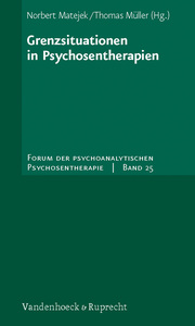 Grenzsituationen in Psychosentherapien - Cover