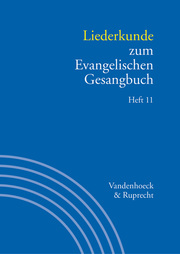 Liederkunde zum Evangelischen Gesangbuch. Heft 11 - Cover