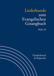 Liederkunde zum Evangelischen Gesangbuch. Heft 29 - Cover