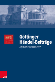 Göttinger Händel-Beiträge, Band 20 - Cover
